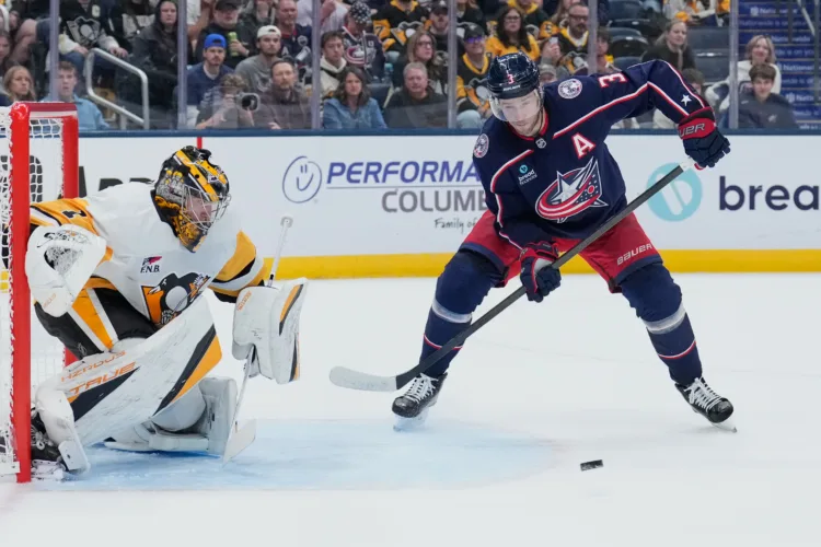 Johnson gives Blue Jackets shootout win over Penguins